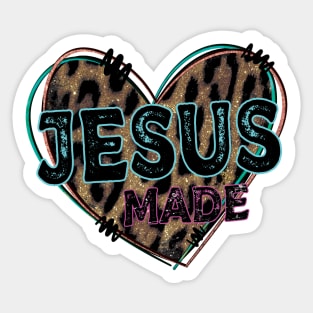 Jesus Made Sticker